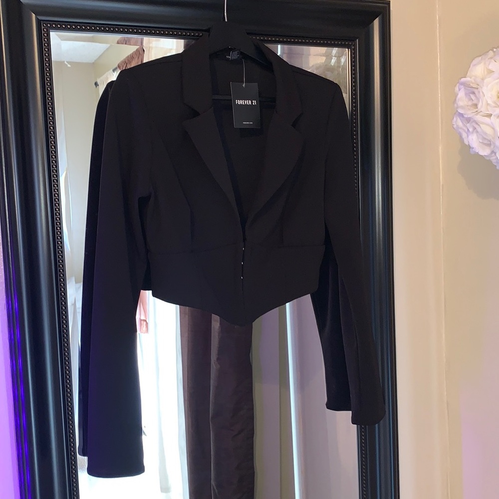 Forever 21 Corset Blazer Medium NEW